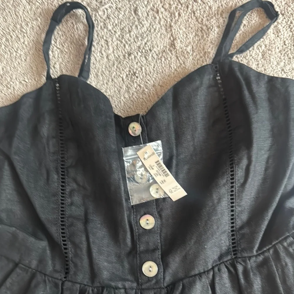 Madewell Wide Leg Linen Jumpsuit - Picture 4 of 7